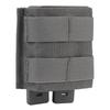 Peminkoo MOLLE Single 7.62 Mag Pouch, Short FAST Pouch with KYWI Kydex Wedge Insert, Gray view 1