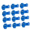 T-Shaped Solderless Wire Connectors, 100 Pack, 600V 15A view 1