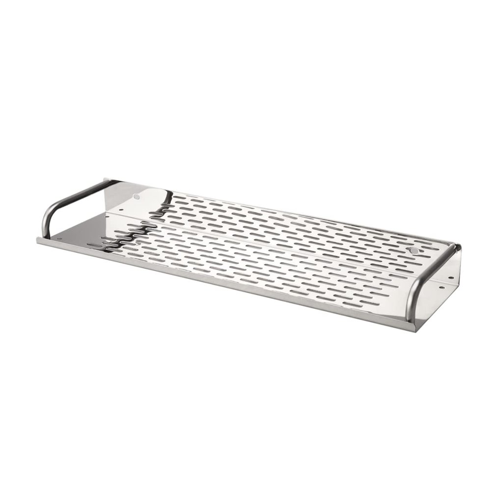 Cabilock Stainless Steel Bathroom Shelf, 40 cm, No Drilling