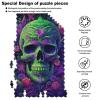 Adult Skull Puzzle, 1,000 Pieces, Creative Wooden Puzzle, 78 × 53 cm view 4
