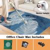 Floor Protection Chair Mat, 70 x 80 cm, Scratch-Resistant, Non-Slip view 3