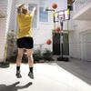 LXWKAI Basketball Return Attachment for Hoop with Net, Rotating Automatic Basketball Rebounder view 2