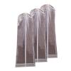 YZWZZXC 3 Garment Bags for Long Dresses and Wedding Gowns, Transparent, 51 x 24 x 10 in view 1