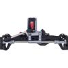 MGHGFYTAS Servo Mount with Hydraulic Steering Linkage for VP Capra F9 1/10 RC Crawler, Silver view 3