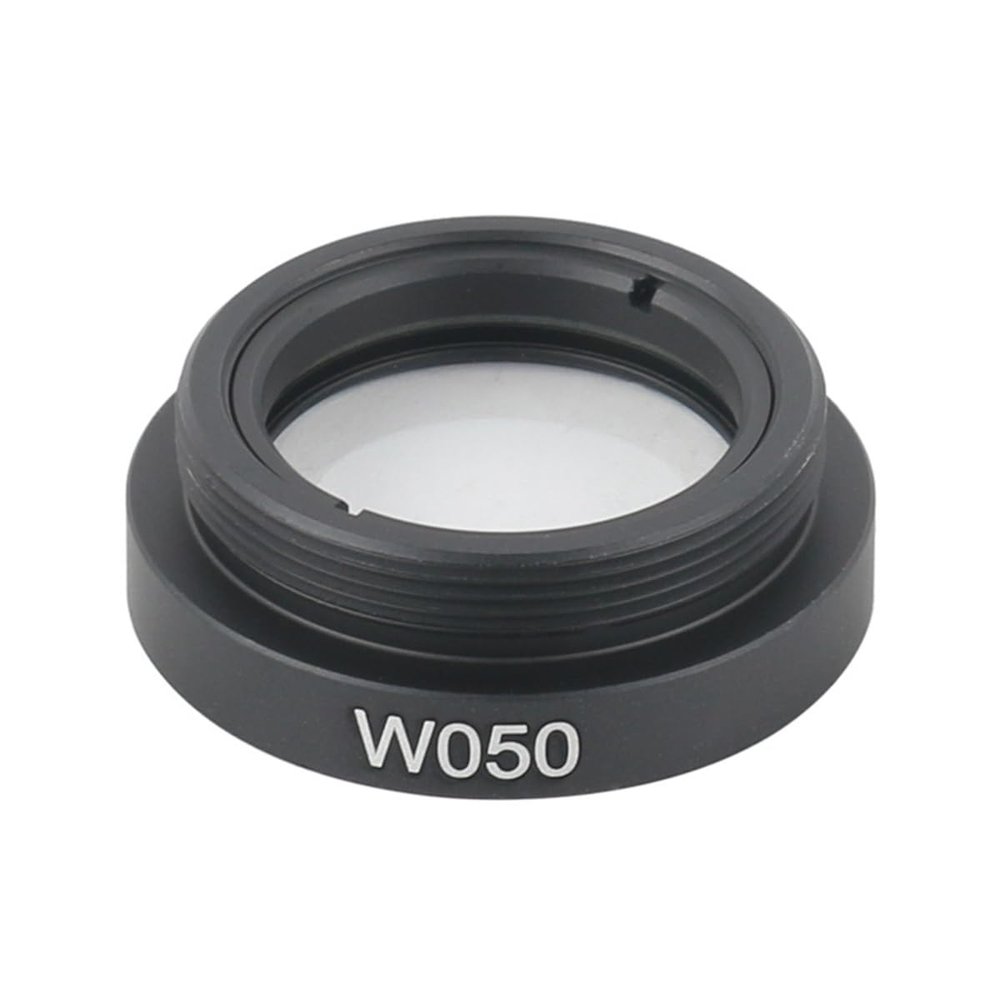 HD 300X/450X/600X Adjustable Zoom C-Mount Lens, 0.7X–5.6X Continuous Monocular Lens for Video Microscope Cameras (W050)