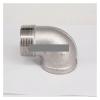 BKGWCSOR 1-1/2" BSP Female-to-Male 304 Stainless Steel 90-Degree Elbow Pipe Fitting for Water, Oil, and Air view 1