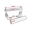 YFBH GPS Motorcycle Navigation Mount for Honda NC750X, Black view 2
