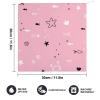 QUEWIQR 2-Pack Shells and Crabs Doodle Hanging Hand Towels view 2