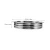 MOLUCKFU Stainless Steel Communion Plate with Lid view 2