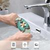 Multicolor Set of 12 Autumn-Style Hand Towels with Colorful Leaves view 4