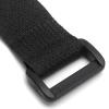 HXSZWJJ 10-Pack Black Reusable Self-Adhesive Nylon Cable Ties with Hook-and-Loop Closure, 45/60/80/100 cm, 2 cm Wide (2 x 80) view 3
