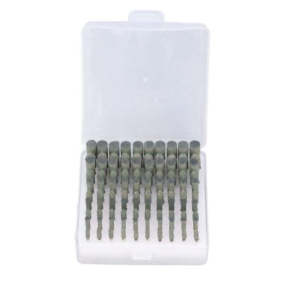 MOZUO 100-Piece Rubber Grinding and Polishing Bit Set with Storage Box, Various Sizes, for Metal and Glass