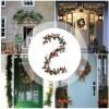Holly Garland Realistic Pinecone Christmas Garland view 2