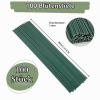 100 Green Floral Wires, 2 mm x 30 cm view 2
