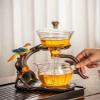 ROCILA Glass Semi-Automatic Magnetic Teapot and Tea Set view 2
