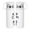 Stainless Steel Thermos Bottle with Built-In Cup, Keep Calm and Bike On, 350 ml view 2
