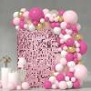 Pink Shimmer Sequin Backdrop, 24 Panels, 1.8 x 1.2 m view 1