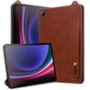 LMFULM Case for Honor Pad X8 (10.1-Inch), Soft TPU Silicone Cover, Anti-Slip, Shock-Absorbing, Rear Stand Cover, Retro Brown view 2
