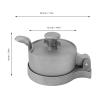 Depisuta Burger Press, Aluminum Alloy, Nonstick, Adjustable Thickness view 2
