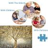 Abstract Tree – 4,000-Piece Wooden Puzzle for Adults with Unusual Animal-Shaped Pieces view 2
