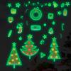 Glow-in-the-Dark Christmas Window Stickers view 1