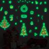 Glow-in-the-Dark Christmas Window Stickers view 2