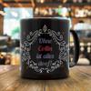 printplanet Black Mug with Name Collin – “Without Collin, Everything Is Lame” view 2