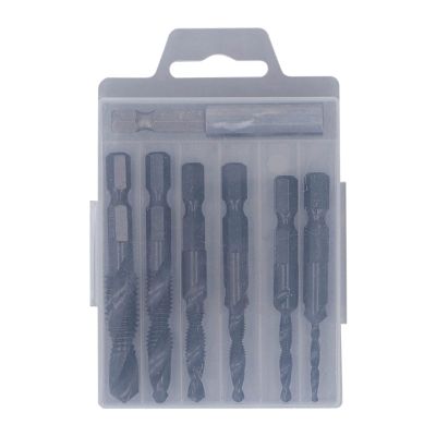 Mavaol 6-Piece HSS Drill, Tap & Countersink Set, M3–M10
