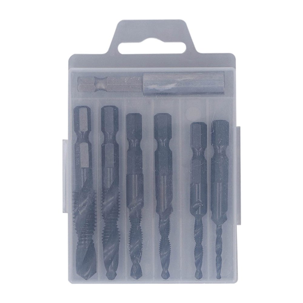 Mavaol 6-Piece HSS Drill, Tap & Countersink Set, M3–M10