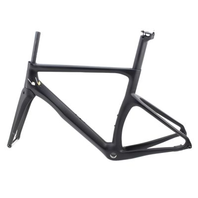 DUOCAI NK1K 700C Full-Carbon Disc Brake Road Bike Frame Set, Gloss, Size L
