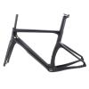 DUOCAI NK1K 700C Full-Carbon Disc Brake Road Bike Frame Set, Gloss, Size L view 1