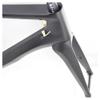 DUOCAI NK1K 700C Full-Carbon Disc Brake Road Bike Frame Set, Gloss, Size L view 3