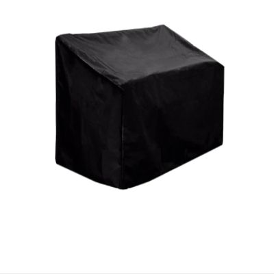 SHOUXI Outdoor Furniture Cover, Waterproof and Dustproof, Black, 3-Seat, 162 x 66 x 89 cm
