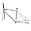 DUOCAI Ultralight 790 g 700C Road Bike UD Full-Carbon Thru-Axle Disc Brake Frame (White Gloss YS9070, 54 cm) view 4