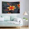 Tapestry Home Decor Flag, Hawaii Flag with Tropical Floral Print, Includes Four Washers view 3