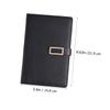 SHOWERORO 1-Piece Retro Reusable Lined Notebook for Business and Study view 2