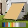 Conservatory Cover, No-Drill Balcony Privacy Screen, UV-Resistant, Weatherproof, Sand Yellow, 1.5 x 8 m view 1