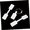 OFFSCH 90-Piece Blank White Paper Jewelry Price Tags, Ring Stickers and Removable Hang Tags view 3