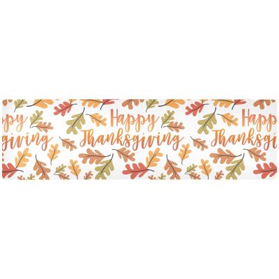 Thanksgiving Heat-Resistant Trivet and Waterproof Table Runner, 100 x 30 cm