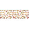 Thanksgiving Heat-Resistant Trivet and Waterproof Table Runner, 100 x 30 cm view 1