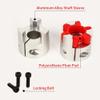 9.525 mm to 9.525 mm Flexible Shaft Coupling, 20 mm Diameter, 25 mm Length view 3