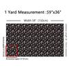 Loussiesd Kids' Baseball Fabric, 92 x 150 cm, Sports-Themed Fabric by the Yard view 2