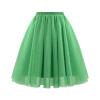 Brown Tulle Skirt, Children's Black Tulle Dress, Women's Short Tulle Skirt view 1