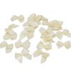 QAUUCP 50/100/200-Piece Satin Ribbon Bows, 25 mm, Light Yellow, 200 Pieces view 1