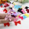 QAUUCP 50/100/200-Piece Satin Ribbon Bows, 25 mm, Light Yellow, 200 Pieces view 4