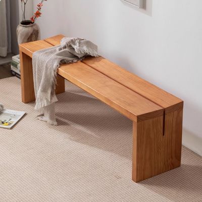 Wooden Dining Bench, 180 cm (70.87 in), Wood Color