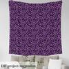 Loussiesd Purple Leopard Print Fabric, 92 x 150 cm view 3