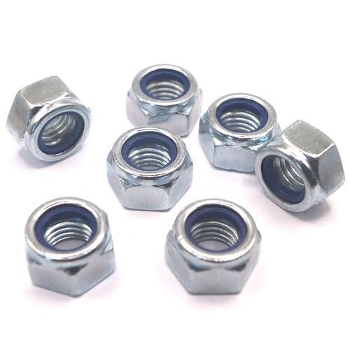 Lock Nuts DIN 985 Stainless Steel V2A/A2, Self-Locking, M27, 5 pcs.
