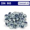 Lock Nuts DIN 985 Stainless Steel V2A/A2, Self-Locking, M27, 5 pcs. view 2