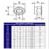 Lock Nuts DIN 985 Stainless Steel V2A/A2, Self-Locking, M27, 5 pcs. view 3